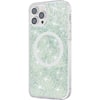 Angle. SaharaCase - Sparkle Case with MagSafe for Apple iPhone 13 Pro - Clear, Teal, Green.