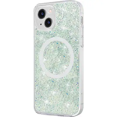 SaharaCase Sparkle Case with MagSafe for Apple iPhone 13 Clear, Teal, Green CP00138 - Best Buy SaharaCase Sparkle Case with MagSafe for Apple iPhone 13 Clear, Teal, Green CP00138 - Best Buy