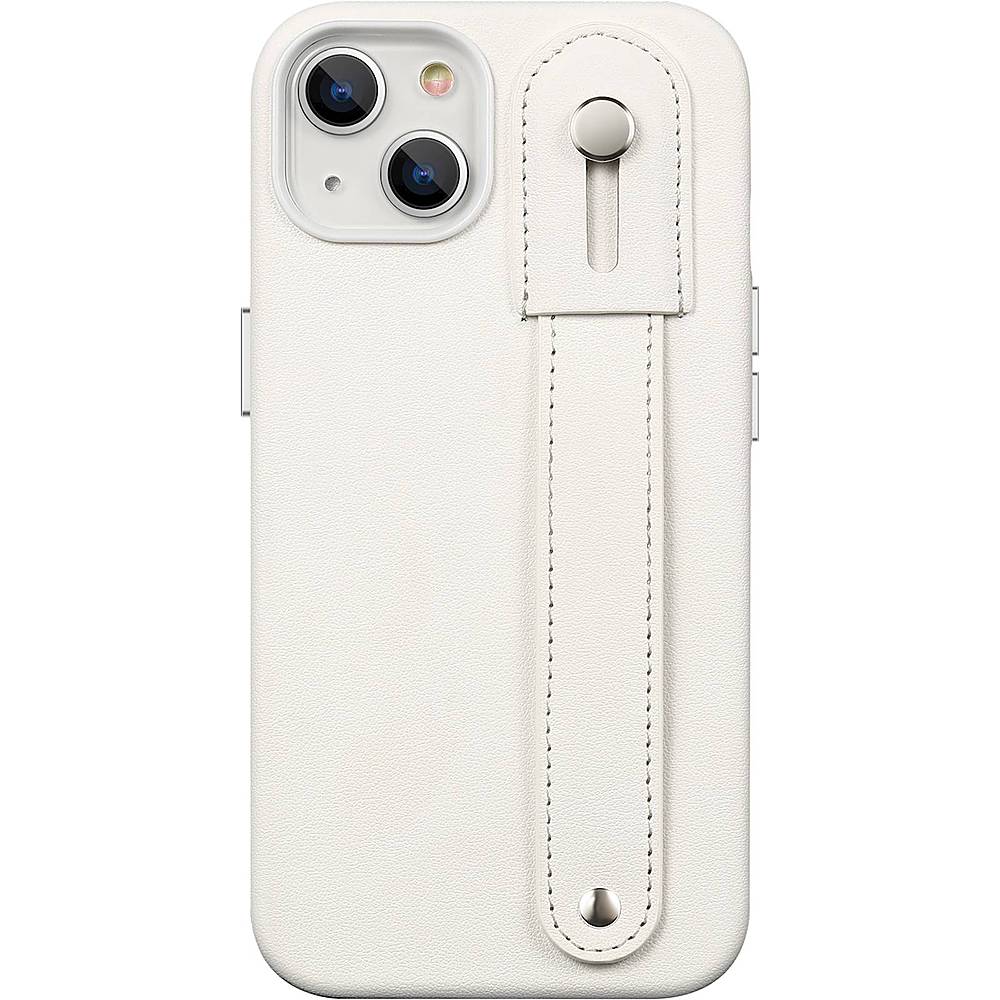  TRODINO Square Leather iPhone 14 Case with Wristband Strap,  Luxury Designer Case for Women Girls, Holder Ring Kickstand [Raised  Reinforced Corner] Shockproof Protective Case 6.1” (White) : Cell Phones &  Accessories