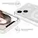Alt View 12. SaharaCase - Sparkle Case with MagSafe for Apple iPhone 13 mini - Clear, Silver.