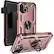 Alt View 12. SaharaCase - Kickstand with Belt Clip Case for Apple iPhone 13 Mini - Rose Gold.