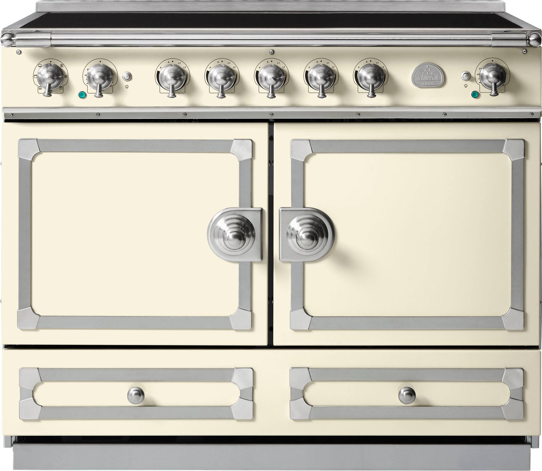 Best Buy: La Cornue 110 Induction Range Ivory With Stainless Steel 