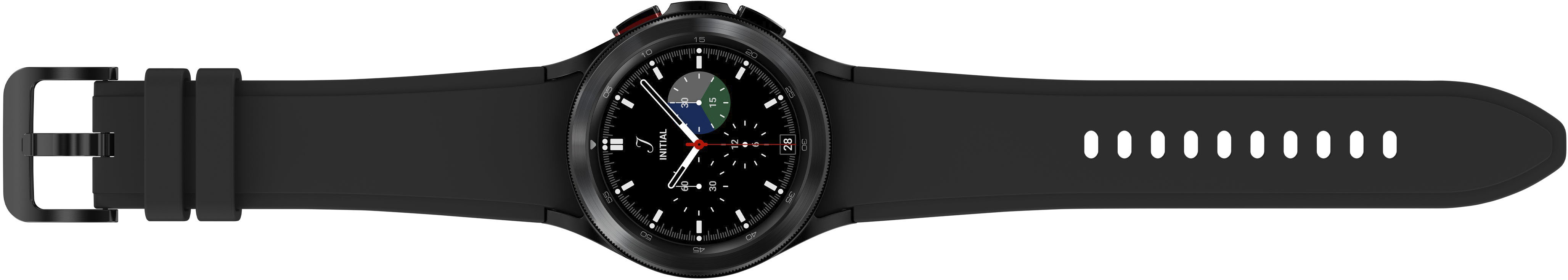 køber sagtmodighed genert Samsung Geek Squad Certified Refurbished Galaxy Watch4 Classic Stainless  Steel Smartwatch 42mm BT Black GSRF SM-R880NZKAXAA - Best Buy