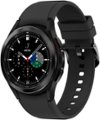 Alt View Zoom 13. Samsung - Geek Squad Certified Refurbished Galaxy Watch4 Classic Stainless Steel Smartwatch 42mm BT - Black.