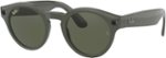 Ray-Ban - Stories Round Smart Glasses - Shiny Olive/Transitions G-15  Green
