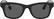 Angle. Ray-Ban - Stories Wayfarer Smart Glasses 50mm - Matte Black/Dark Grey.