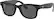 Front. Ray-Ban - Stories Wayfarer Smart Glasses 50mm - Matte Black/Dark Grey.