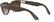Alt View 12. Ray-Ban - Stories Meteor Smart Glasses - Shiny Brown/Brown Gradient.