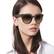 Alt View 16. Ray-Ban - Stories Meteor Smart Glasses - Shiny Brown/Brown Gradient.