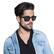 Alt View 16. Ray-Ban - Stories Wayfarer Smart Glasses 53mm - Matte Black/Dark Grey.