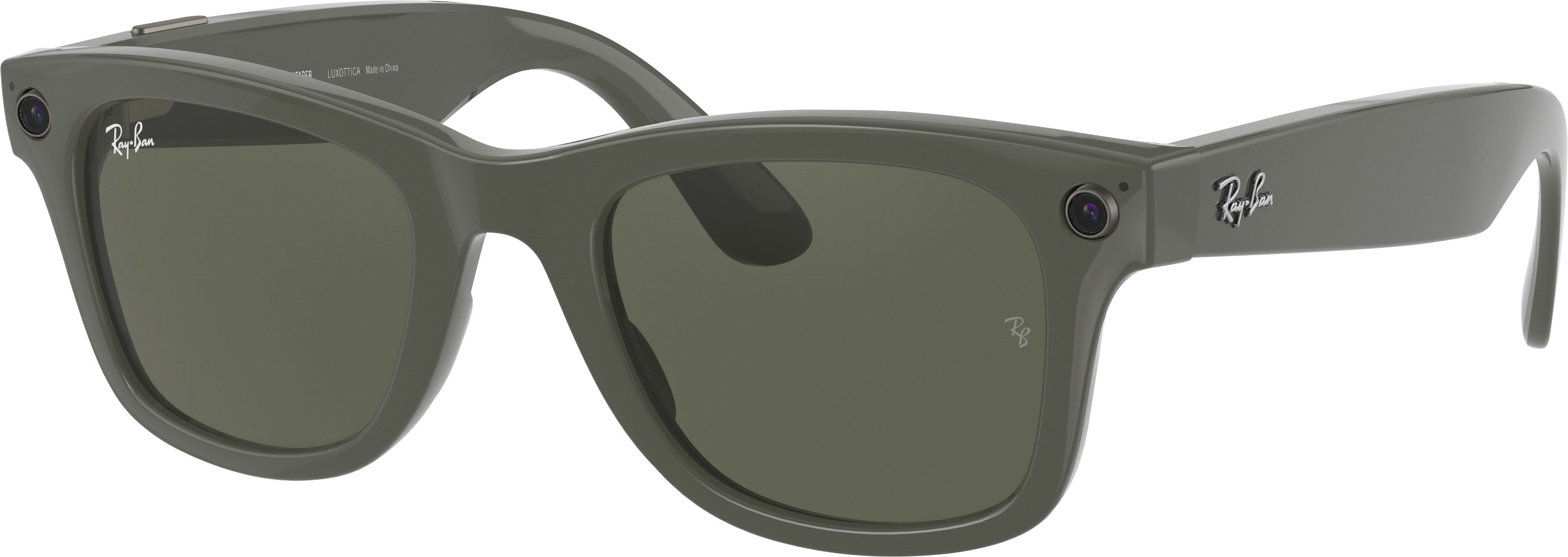 Customer Reviews: Ray-Ban Stories Wayfarer Smart Glasses 50mm Shiny ...