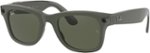 Ray-Ban - Stories Wayfarer Smart Glasses 50mm - Shiny Olive/Transitions G-15  Green