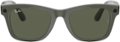 Angle Zoom. Ray-Ban - Stories Wayfarer Smart Glasses - Shiny Olive/Transitions G-15  Green.