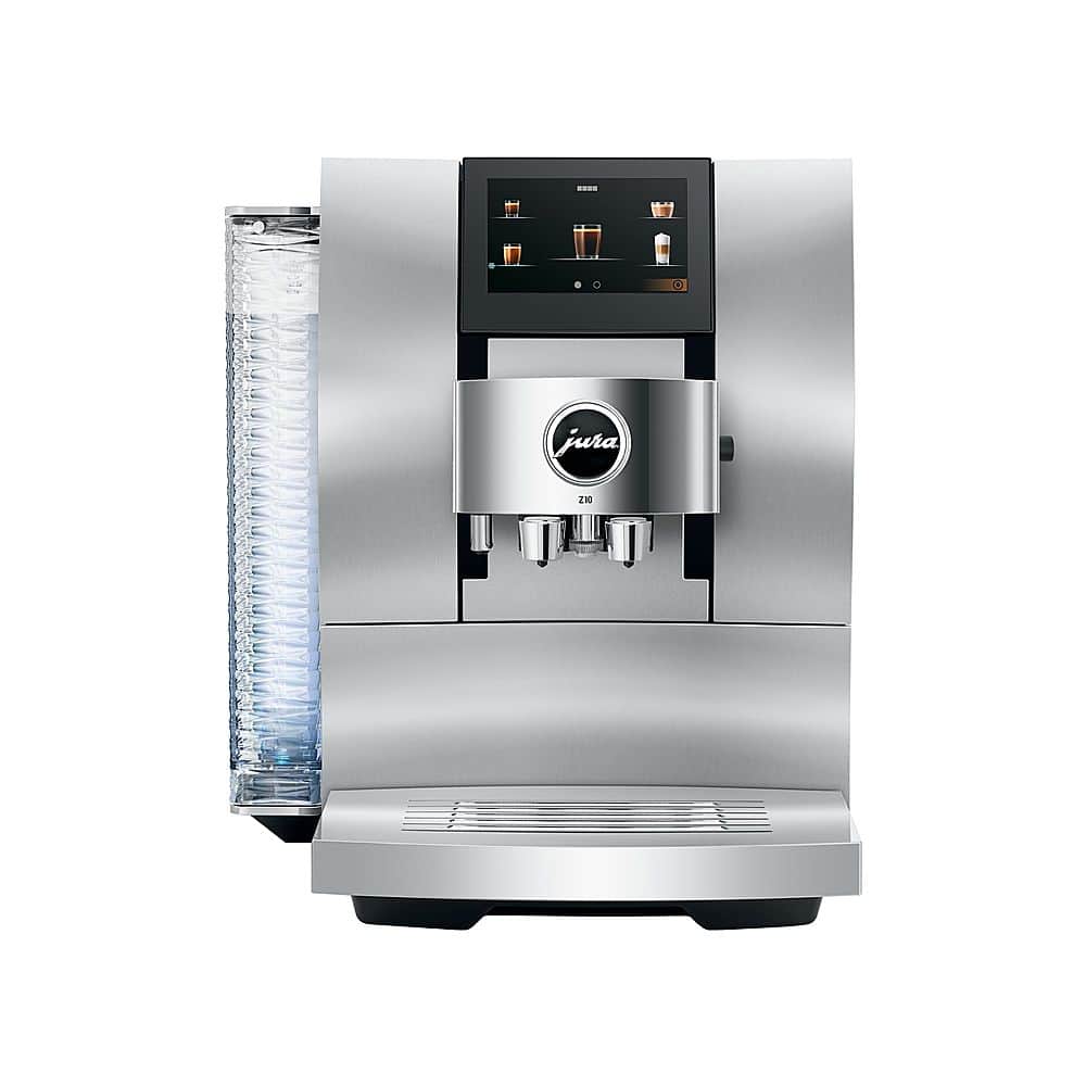 JURA - Z10 Espresso Machine - Aluminum White - Front_Zoom