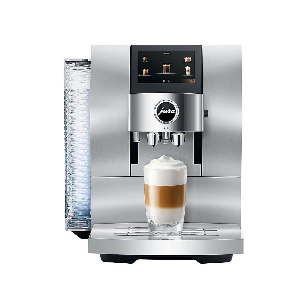 Alt View 11. Jura - Z10 Espresso Machine - Aluminum White.