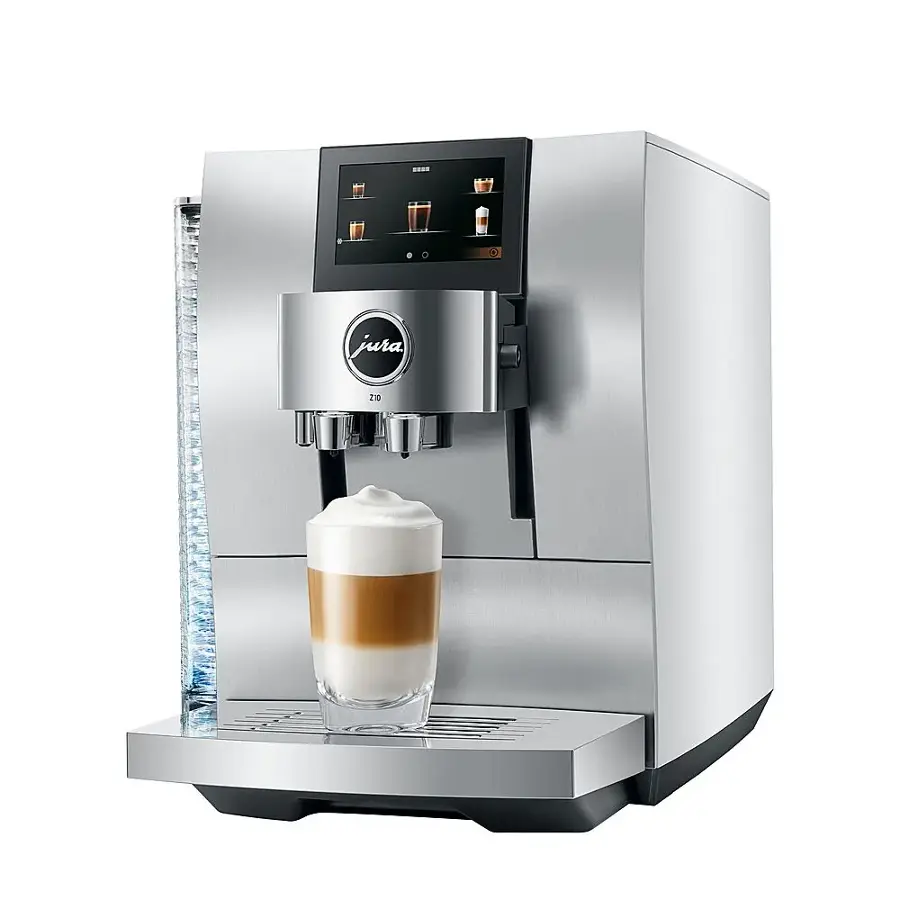 Alt View 13. Jura - Z10 Espresso Machine - Aluminum White.