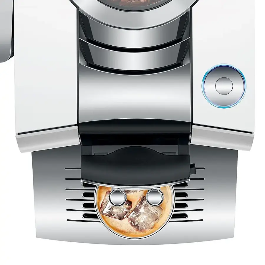 Alt View 16. Jura - Z10 Espresso Machine - Aluminum White.