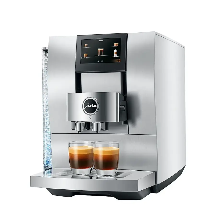 Alt View 18. Jura - Z10 Espresso Machine - Aluminum White.