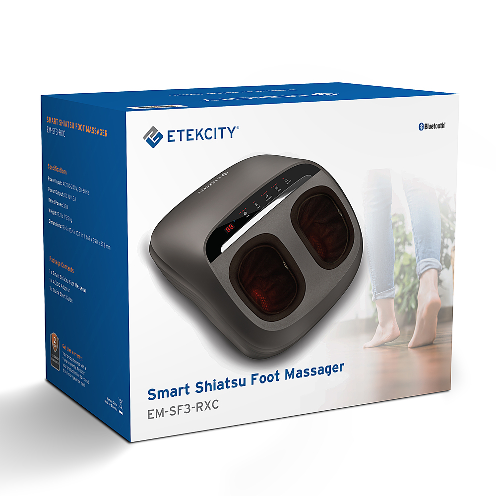 Etekcity Smart Foot Massager Brown PCTLFMECSUS0002 - Best Buy