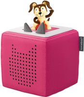Tonies - Toniebox Starter Set with Playtime Puppy – Screen-Free Audio Player & Educational Listening Experience - Pink - Front_Zoom