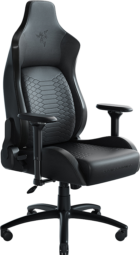 Angle View: Razer - Iskur XL - Gaming Chair With Built-In Lumbar Support