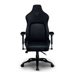 Razer - Iskur XL - Gaming Chair With Built-In Lumbar Support - Black - Front_Zoom