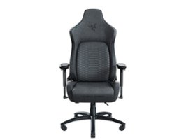 Razer - Iskur XL - Gaming Chair With Built In Lumbar Support - Dark Gray - Front_Zoom