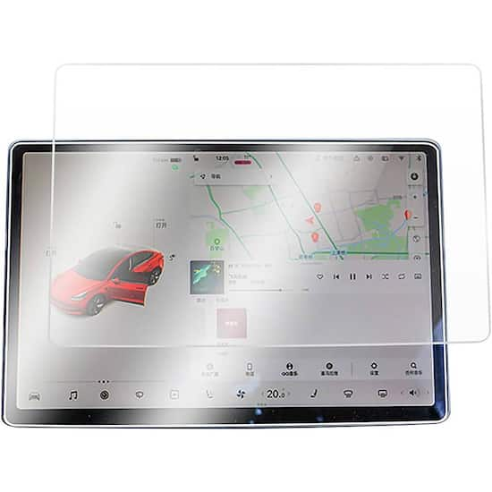 Achetez Pour Tesla Model 3 / Y Tableau de Bord Protecteur D'écran  Protecteur Ultra Clear Temperred Glass Film de Chine