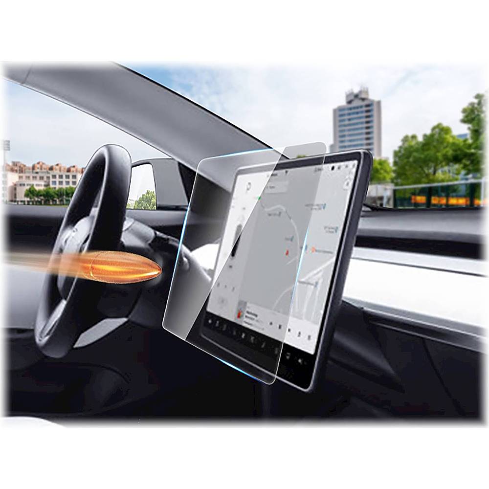 Achetez Pour Tesla Model 3 / Y Tableau de Bord Protecteur D'écran  Protecteur Ultra Clear Temperred Glass Film de Chine