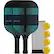 Front. ORCA - Paddle Co. Charter Premium Pickleball Paddle Set of 2 with 4 Pickleballs, 1 Mesh bag - Lightweight Racket for All Levels.