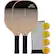 Front. ORCA - Alto Wood Pickleball Paddle Deluxe Combo Set.