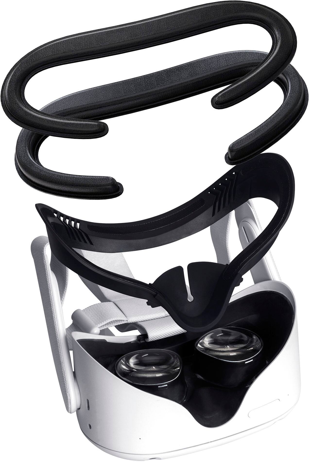 Insignia™ - Facial Interface 2-Pack for Meta Quest 2 - Black