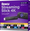 Alt View Zoom 13. Roku - Streaming Stick® 4K (2021) Streaming Device 4K/HDR/ Dolby Vision with Roku Voice Remote and TV Controls - Black.