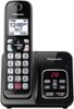 Panasonic - KX-TGD830M DECT 6.0 Expandable Cordless Phone System with Digital Answering System - Matte Black