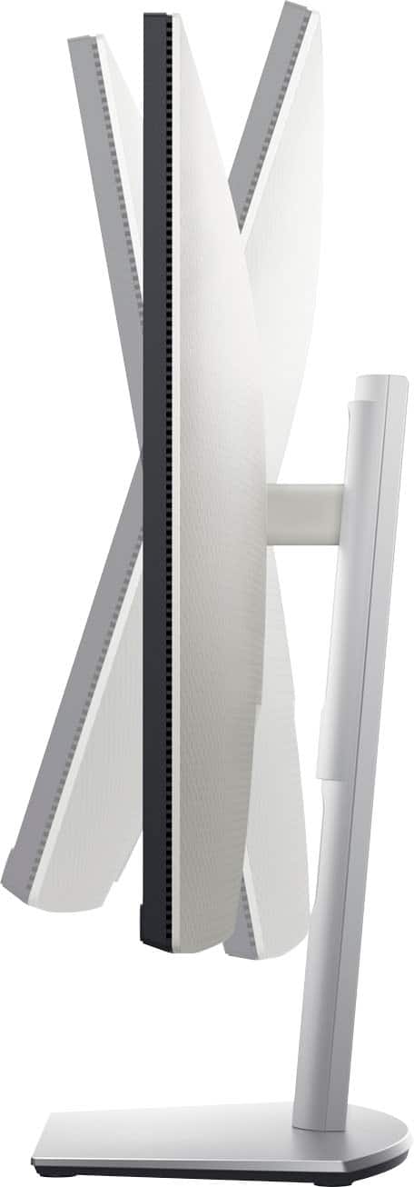 Alt View 14. Dell - 24" IPS LED FHD FreeSync Compatible Monitor (DisplayPort, HDMI, USB) - Silver.