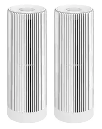 Front. Sunpentown - Sunpentown Renewable Cylinder 2-pack - White.