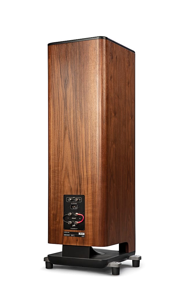 Back. Polk Audio - Legend L800 Right SDA Tower Speaker - Brown Walnut.