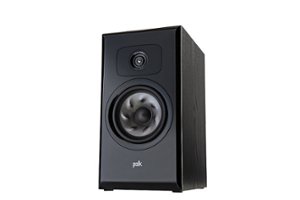 Polk Audio - Legend L200 Bookshelf Speaker (Pair) - Black Ash - Front_Zoom
