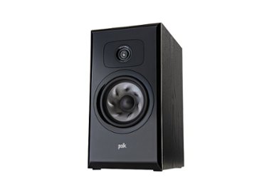 Polk Audio - Legend L200 Bookshelf Speaker - Black Ash - Front_Zoom
