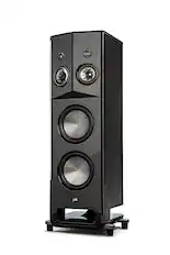 Front. Polk Audio - Legend L800 Right SDA Tower Speaker - Black Ash.