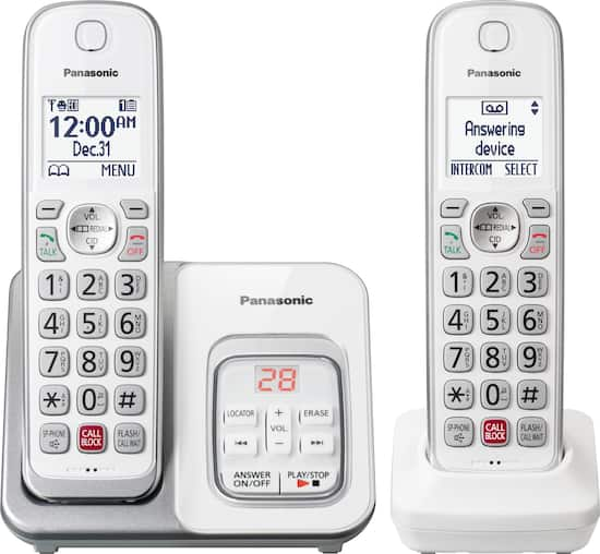 Panasonic KX-TGE633M DECT 6.0 Expandable Cordless Phone System