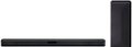 Front Zoom. LG - 2.1-Channel Soundbar with Wireless Subwoofer and DTS Virtual:X - Black.