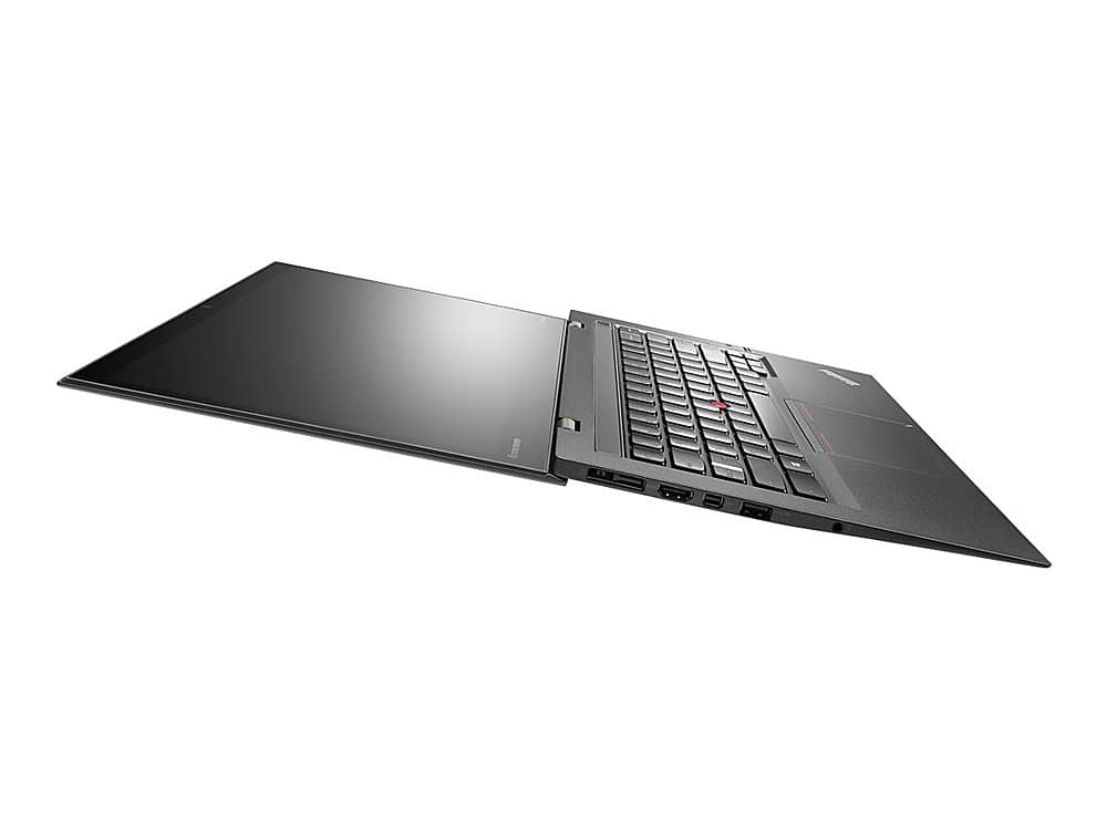 Left View: Lenovo Thinkpad X1 Carbon G2 LAPTOP, Intel I5-4300u 1.9GHZ, 8GB RAM, 256GB SSD HD, Webcam, W10P-64 - Refurbished