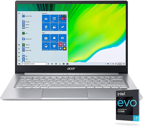 Acer Swift 3 14" Notebook Intel i7-1165G7 2.8GHz 16GB RAM 512 GB SSD W10H - Refurbished