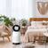 Alt View 22. LG - PuriCare 360 310 Sq. Ft. Smart HEPA Air Purifier - White.