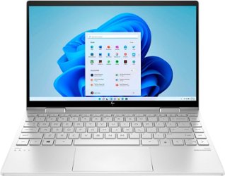 HP - ENVY x360 2-in-1 13.3" OLED Touch-Screen Laptop - Intel Evo Core i7 - 8GB Memory - 512GB SSD - Natural Silver - Front_Zoom