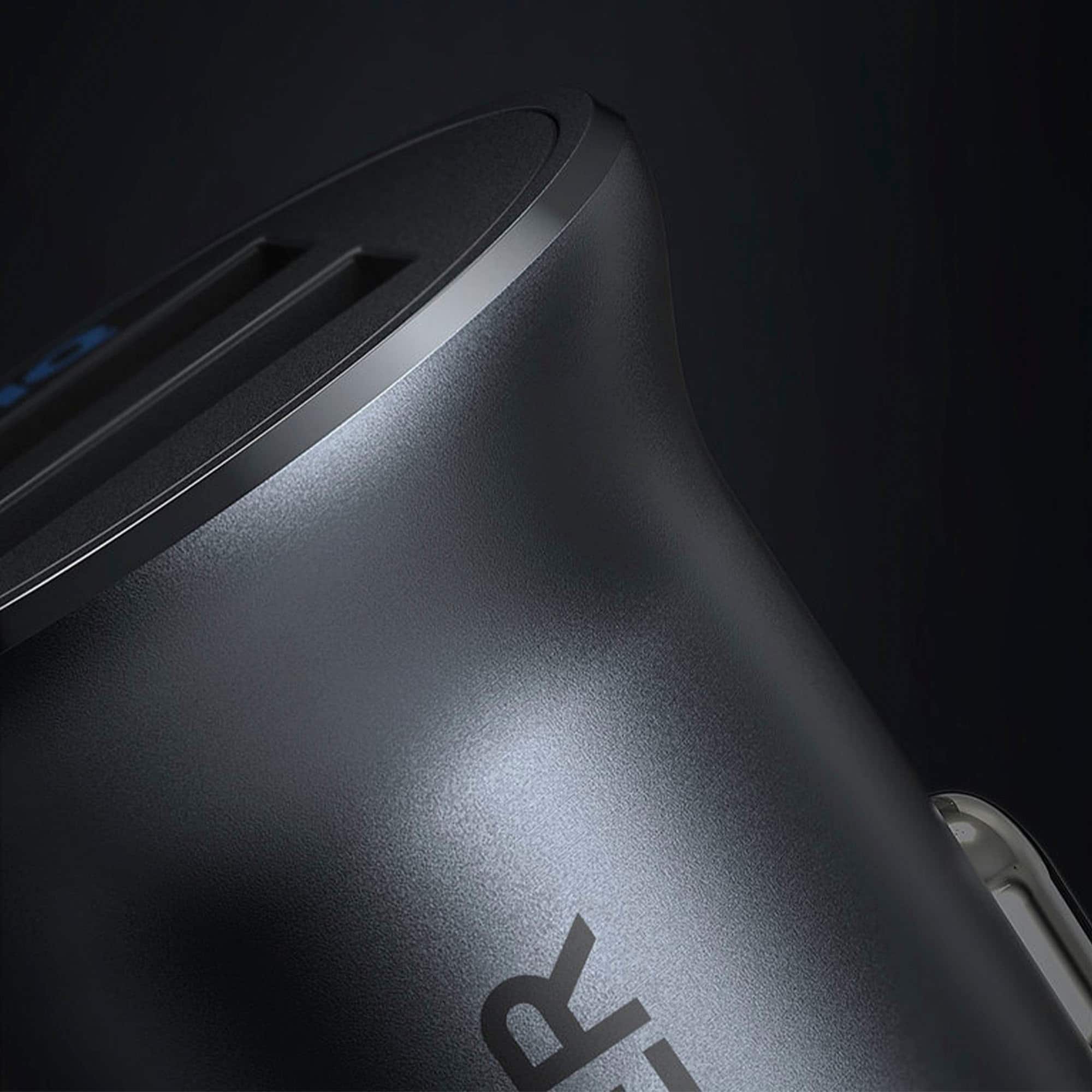 Alt View 11. Anker - PowerDrive 2 Alloy 24W Vehicle Charger - Silver.