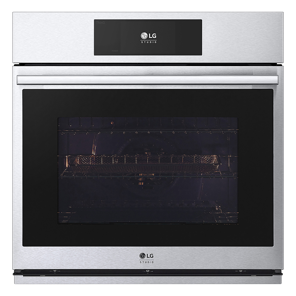 GE 24-in Single Electric Wall Oven Self-cleaning (Stainless) in