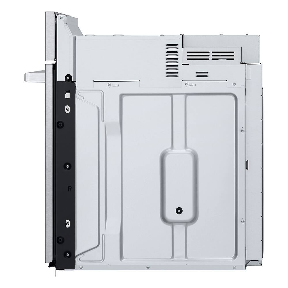 Alt View 11. LG - STUDIO 30" Smart Built-In Single Electric Convection Wall Oven with Air Fry - Stainless Steel.