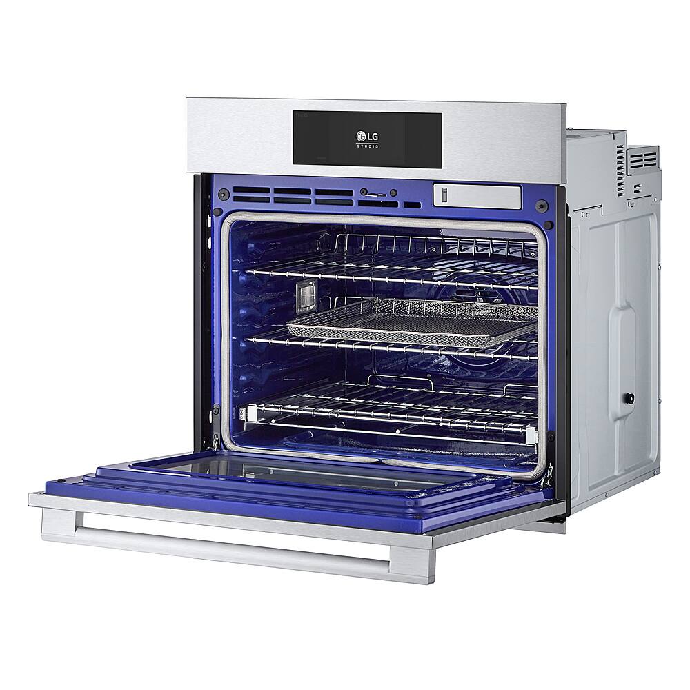 Alt View 16. LG - STUDIO 30" Smart Built-In Single Electric Convection Wall Oven with Air Fry - Stainless Steel.